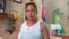 La Dama de Blanco Yaimara Vargas, de Banes, Holguín, una de las activistas del movimiento opositor femenino detenidas este domingo, 5 de mayo de 2024.
