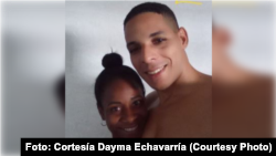 Dayma Echavarría y su esposo, el preso político José Armando Torrente Muñoz. (Foto: Cortesía de la entrevistada)