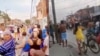 Los bayameses también se lanzaron a la calle, en protesta contra las difíciles condiciones que ve la población cubana. (Captura de video/Facebook)