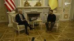 Arriba sorpresivamente presidente de Estados Unidos a Ucrania Arriba sorpresivamente presidente de Estados Unidos a Ucrania