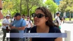 "Que se haga justicia", reclama activista cubana en la audiencia contra Rocha "Que se haga justicia", reclama activista cubana en la audiencia contra Rocha