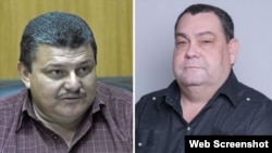 La sutitución de Rafael Ramón Santiesteban Pozo (izq.) por Félix Duarte Ortega al frente de la ANAP es el más reciente de una serie de cambios en altos cargos del sector económico en Cuba.