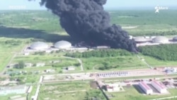 Info Martí | Fuera de control incendio en Matanzas, Cuba Info Martí | Fuera de control incendio en Matanzas, Cuba