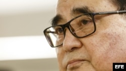 El ministro de Exteriores de Corea del Norte, Ri Su Yong.