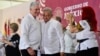 El gobernante cubano Miguel Díaz-Canel junto al presidente de México Andrés Manuel López Obrador. (Foto: Twitter/@CubaMINREX)