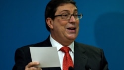 Periodistas cuestionan "desconocimiento" de canciller cubano sobre "regulados" Periodistas cuestionan "desconocimiento" de canciller cubano sobre "regulados"