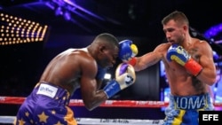 Lomachenko fue mucho para Rigondeaux.