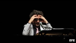 El cantante argentino Fito Páez en un concierto el 5 de diciembre de 2012, en La Habana (Cuba).