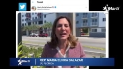 Info Martí | La congresista María Elvira Salazar expresó su apoyo al líder del Movimiento San Isidro Info Martí | La congresista María Elvira Salazar expresó su apoyo al líder del Movimiento San Isidro