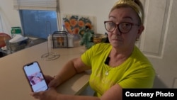 Moraima García, madre de la joven detenida, en entrevista con Martí Noticias.