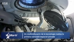Un multimillonario realiza la primera caminata espacial privada Un multimillonario realiza la primera caminata espacial privada