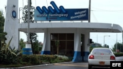Entrada a Marina Hemingway.