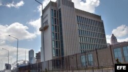 La Oficina de Intereses de Estados Unidos en La Habana.