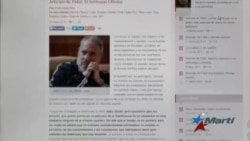 Artículo firmado por Fidel Castro arremete contra Obama Artículo firmado por Fidel Castro arremete contra Obama
