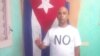 Geordanis Muñoz Guerrero, opositor cubano, activista de la Unión Patriótica de Cuba (UNPACU). (Facebook).