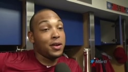 Yasmany Tomás habla tras su debut en Miami Yasmany Tomás habla tras su debut en Miami