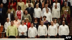 Ramon Labañino, Rene González, Fernando González, Antonio Guerrero y Gerardo Hernández.