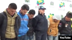 La red de tráfico humano fue fotografiada por los agentes de Migración Colombia.