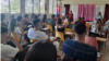 Estudiantes de nuevo ingreso a la Facultad de Ciencias Médicas en Mayarí Holguín, reciben un curso preparatorio.