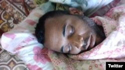 El sacerdote yoruba Alexei Mora Montalvo, en huelga de hambre desde el 15 de enero pasado.