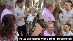 Mike Hammer se reúne con cubanos en Mayabeque