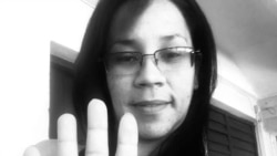 Declaraciones de Marthadela Tamayo sobre la jornada contra la violencia Marthadela Tamayo, activista cubana por los derechos humanos.