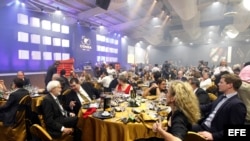 Lujosa cena acompaña subasta de Festival del Habano