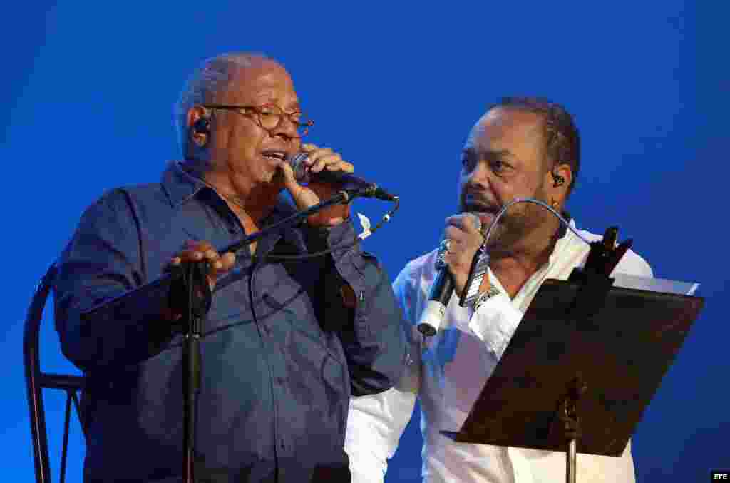 Dúo de Pablo Milanés y Pancho Céspedes en el Karl Marx.