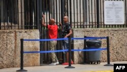 Embajada de EEUU en La Habana.