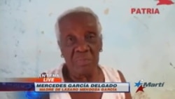 Madre de opositor preso por su activismo, entre el orgullo y la tristeza Madre de opositor preso por su activismo, entre el orgullo y la tristeza