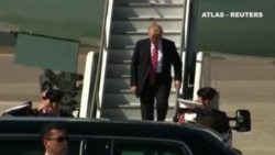 Trump visita la sede de la lucha contra el terrorismo del Ejército de EEUU Trump visita la sede de la lucha contra el terrorismo del Ejército de EEUU