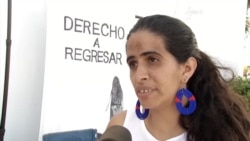 Activista recibe muestras de solidaridad mientras mantiene esperanza de regresar a Cuba Activista recibe muestras de solidaridad mientras mantiene esperanza de regresar a Cuba