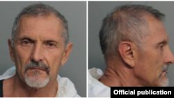 Aníbal Mustelier en la foto tomada por la policía.