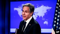 El secretario de Estado Antony Blinken.