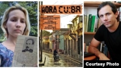 Sol García Basulto y Henry Constantín, diseñadora y director de la La Hora de Cuba.