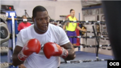 Luis Ortiz "El Verdadero King Kong" entrenó intensamente en Miami para la pelea del 7 de noviembre en California.