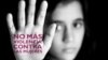 Imagen de campaña de no más violencia contra las mujeres. 