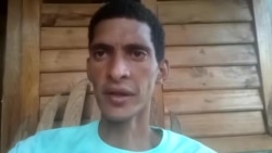 El opositor Yoel Acosta denuncia desde Baracoa El opositor Yoel Acosta denuncia desde Baracoa