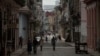 Una calle de La Habana durante la pandemia. REUTERS/Alexandre Meneghini