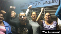 Miembros de la Academia Julio Machado en Placetas