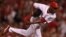 El lanzador zurdo de los Rojos de Cincinnati, Aroldis Chapman. 