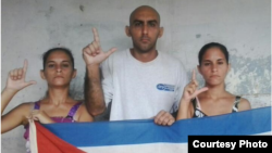 Hermanos Adairis Miranda, Fidel Batista y Anairis Miranda