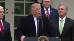 Trump dice que cierre de gobierno podría ser por largo tiempo Trump dice que cierre de gobierno podría ser por largo tiempo