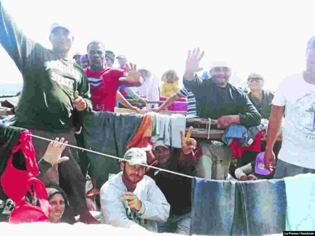 “El hambre y la desesperación nos debilitaban. No sabíamos qué hacer".  