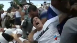 Violentos arrestos en Cuba a pocas horas de llegada de Obama Violentos arrestos en Cuba a pocas horas de llegada de Obama