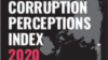 Portada del informe "Índice de Percepciones de Corrupción", de la organización Transparencia Internacional.