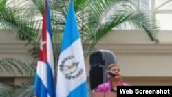 Homenaje de Gobierno de Guatemala profesionales cubanos